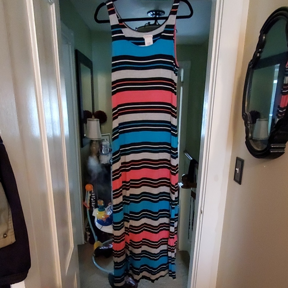 striped dress